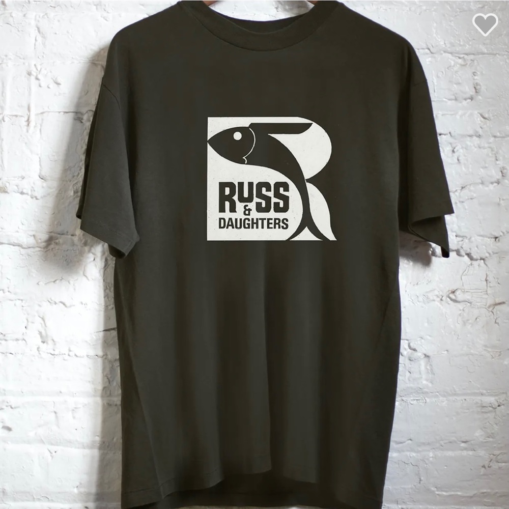 Russ & Daughters Black Vintage TShirt